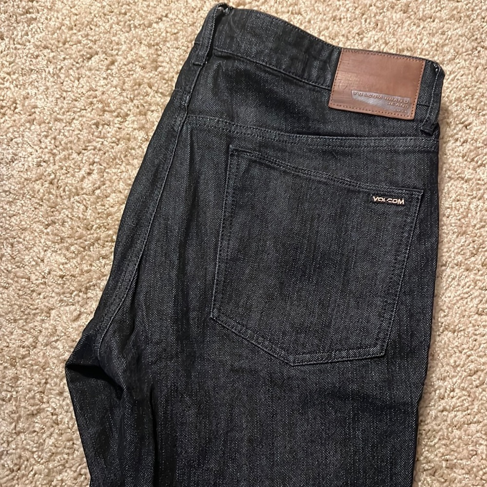 Volcom 36W 32L Vorta slim straight denim
